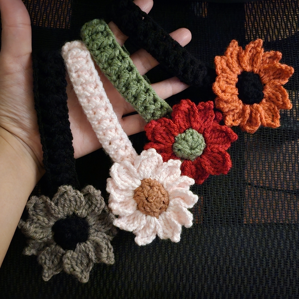 Toddler Flower Headbands 4pk (1-3yrs old)